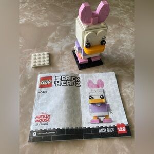 LEGO retired Brick Headz Disney Daisy Duck Character Set